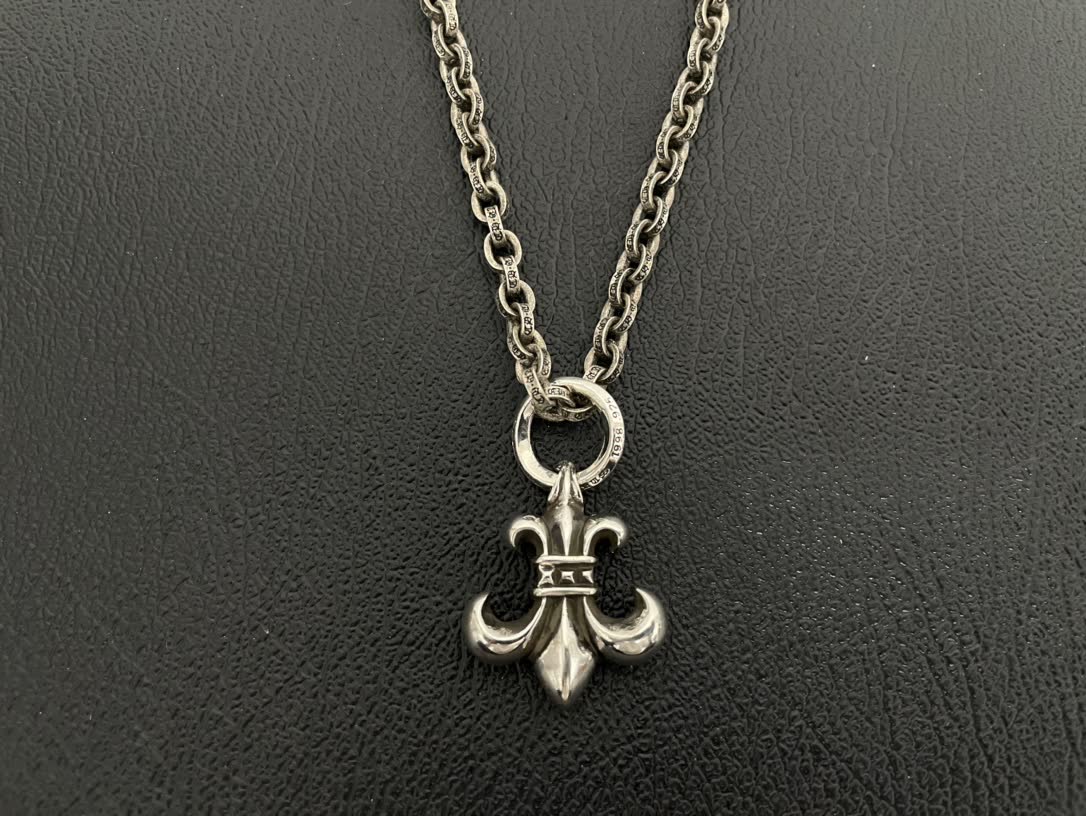 Chrome Hearts Silver Charm Necklaces